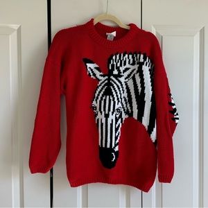 Vintage Peruvian Cotton Sweater